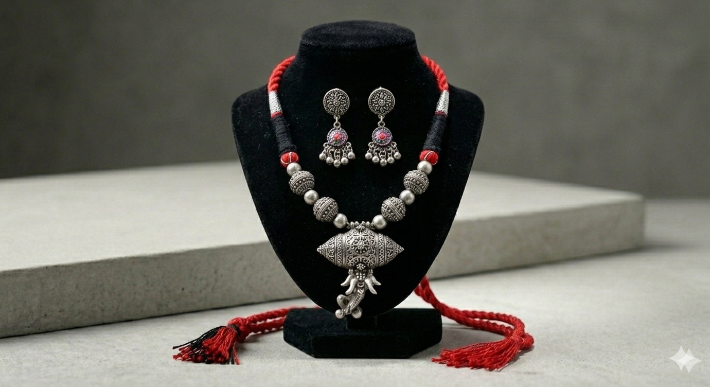 Thread Necklace Set