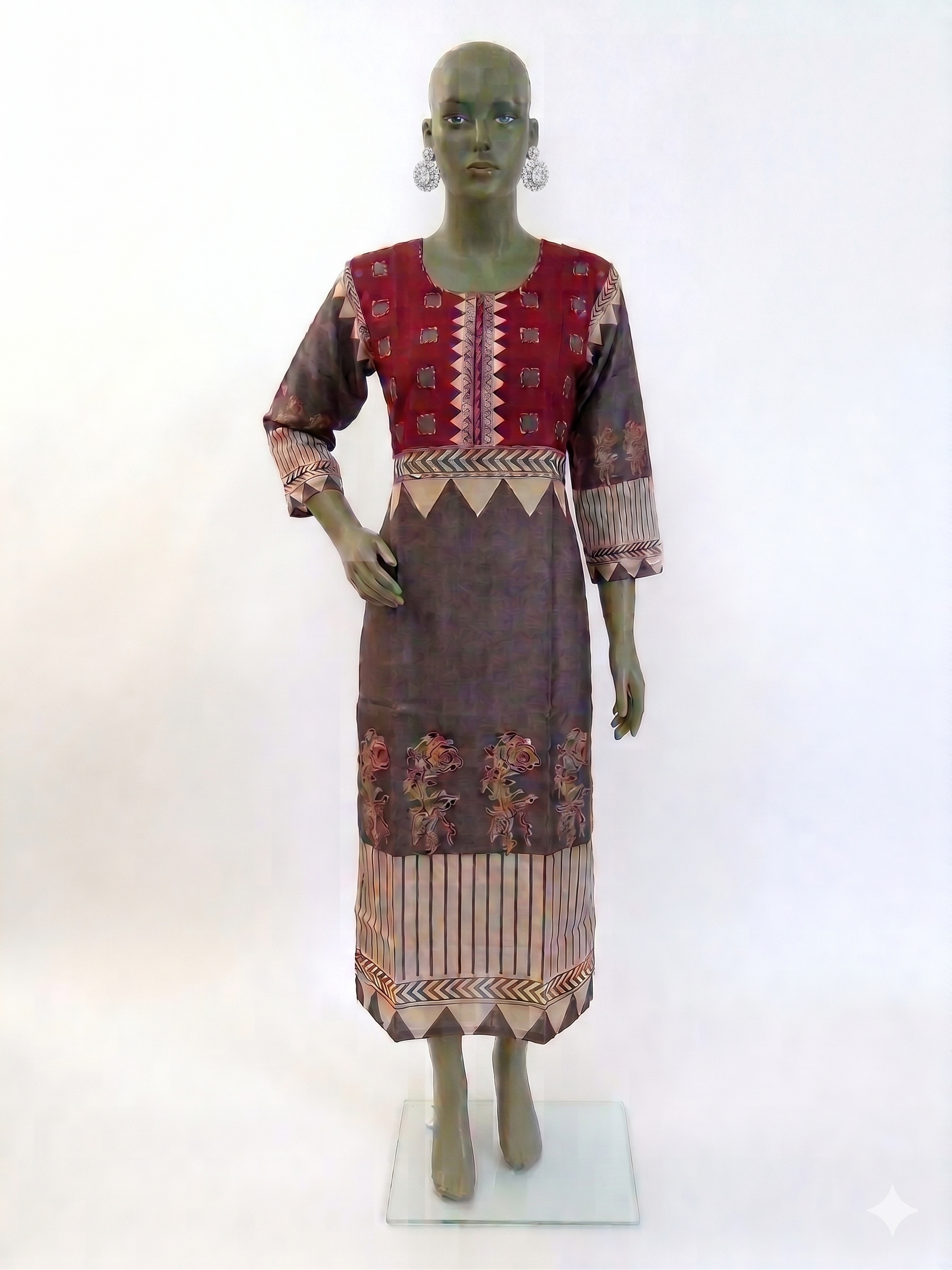 Rayon Silk Printed